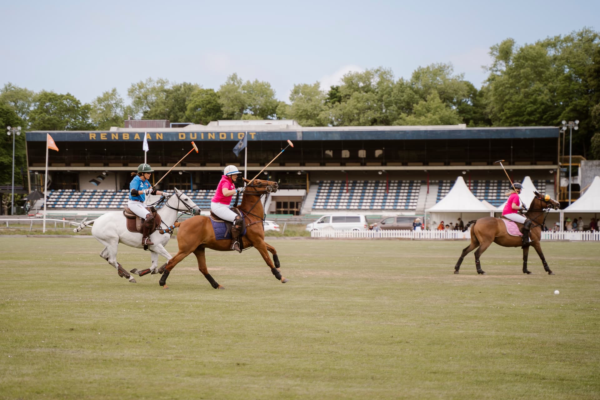 Polo action at Poloclub Wassenaar