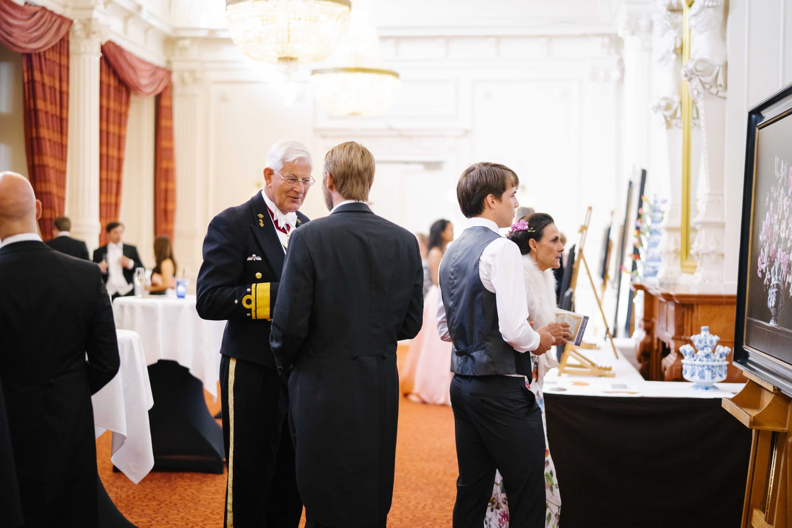 Orange Tulip Society at the Tulips Ball
